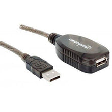 Cargar imagen en el visor de la galería, Cable Extensión Activa Usb 2.0 Alta Velocidad 10 Mts. (M-H)