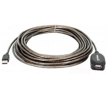 Cargar imagen en el visor de la galería, Cable Extensión Activa Usb 2.0 Alta Velocidad 10 Mts. (M-H)