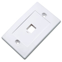 Cargar imagen en el visor de la galería, Tapa de Pared Faceplate Placa 1 Jack P/RJ45