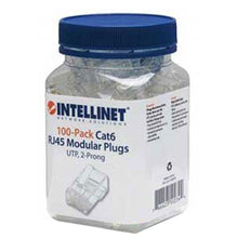 Cargar imagen en el visor de la galería, Plugs Rj45 Cat 6 P/ Cable Multifilar