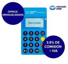 Cargar imagen en el visor de la galería, Terminal Point Blue Lector de tarjetas Mercado Pago Nueva Versión