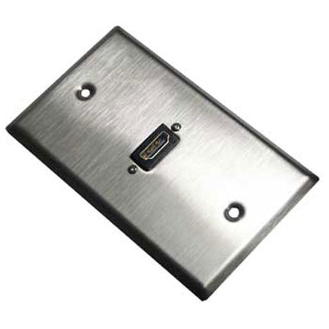 Tapa Metalica Faceplate HDMI (H-H)