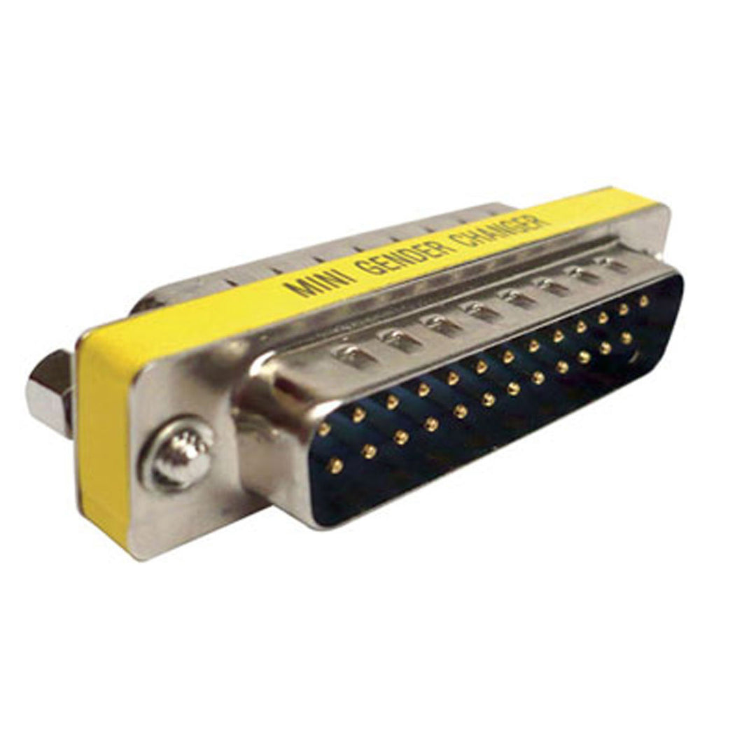 Adaptador Cambiador Genero Paralelo DB25 (M-M)