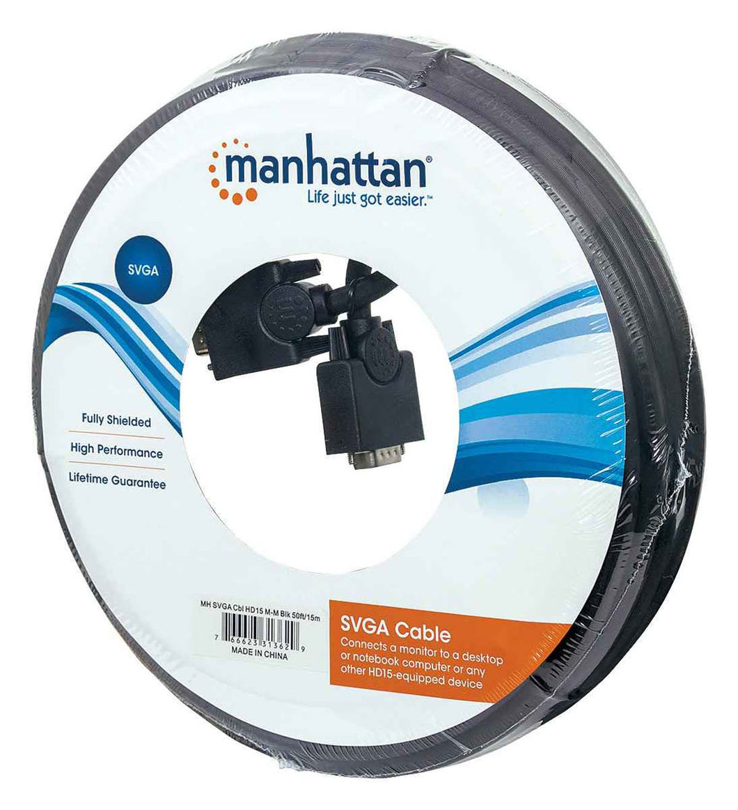 Cable VGA Blindado (M-M), 30 Mts (337342)