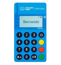 Cargar imagen en el visor de la galería, Terminal Point Blue Lector de tarjetas Mercado Pago Nueva Versión
