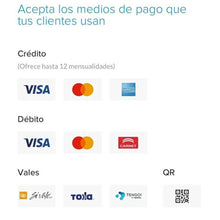Cargar imagen en el visor de la galería, Point Smart Mercado Pago Lector de Tarjetas de Crédito, Debito con tickets
